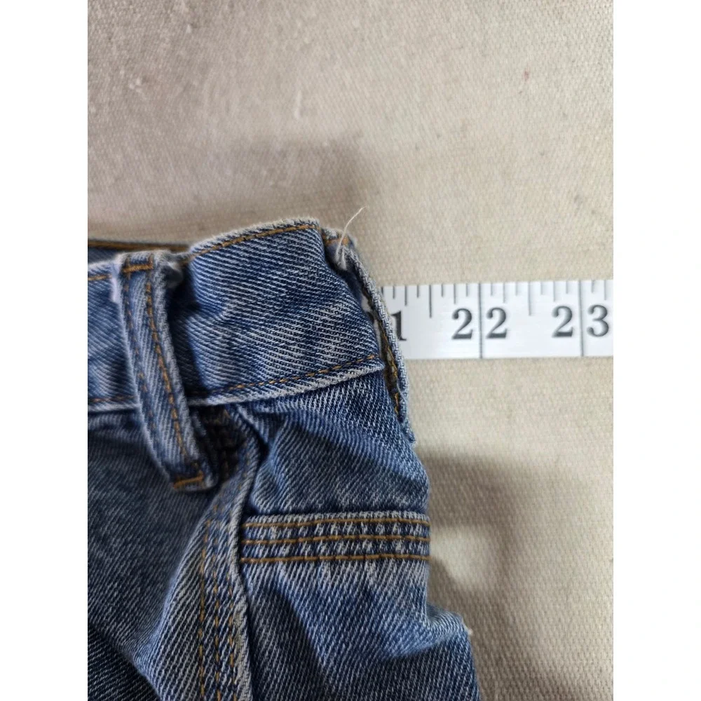 Wolverine Mens Carpenter Jeans 42x30 Blue Denim Workwear Hammer Loop Pants